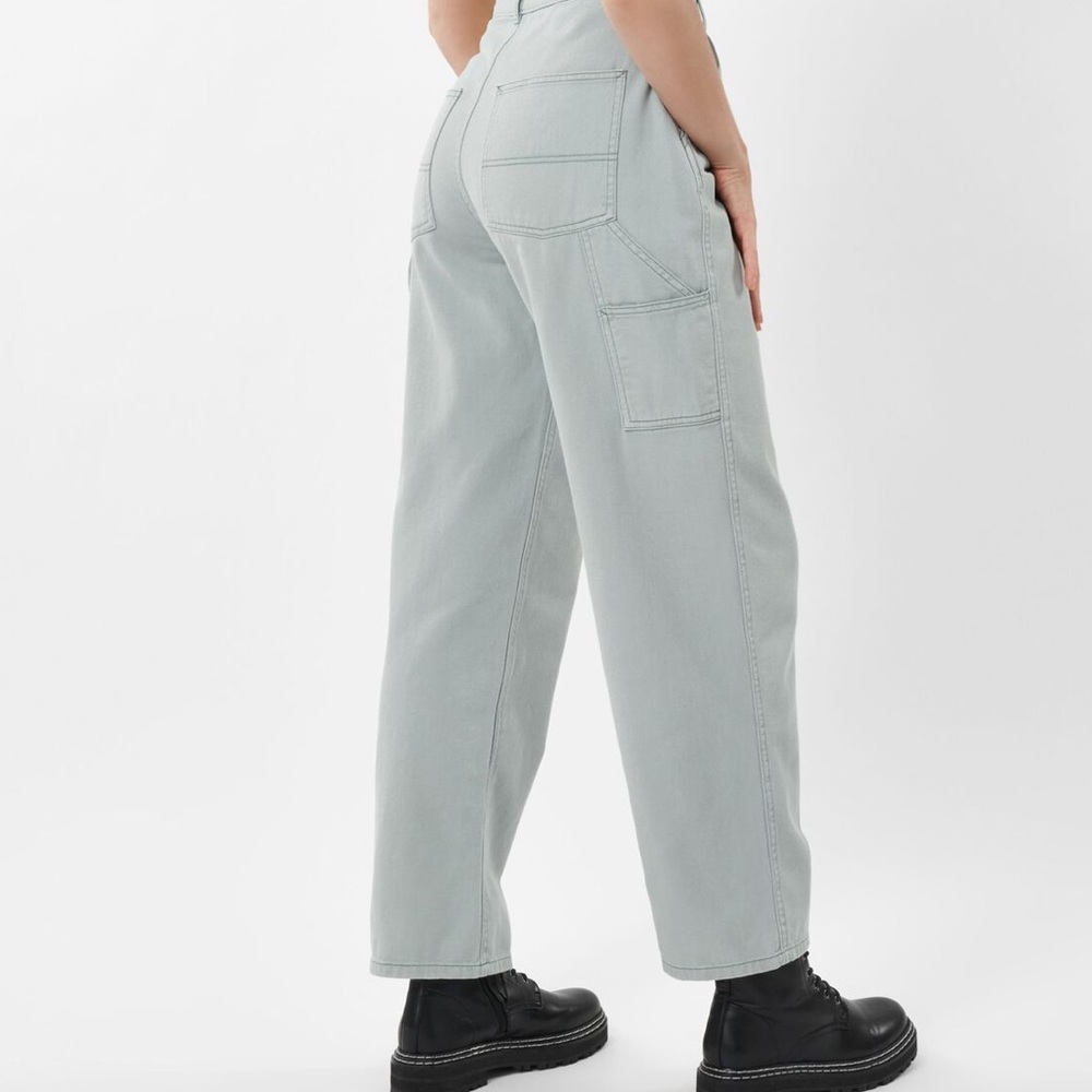 Garage clothing mint green carpenter pants